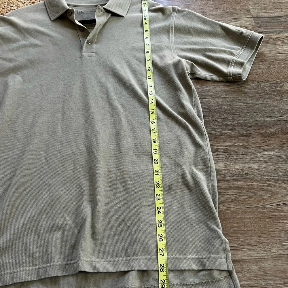 5.11 TACTICAL SERIES 100% Cotton Mens Collard Shirt - Picture 3 of 6